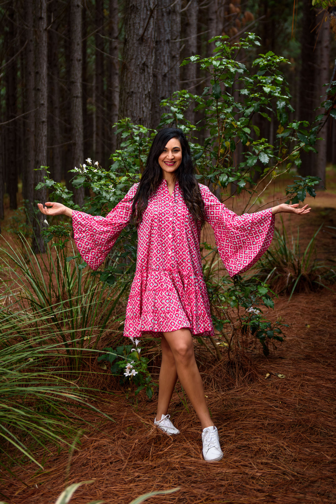 Baby Doll Dress — Froth Pink