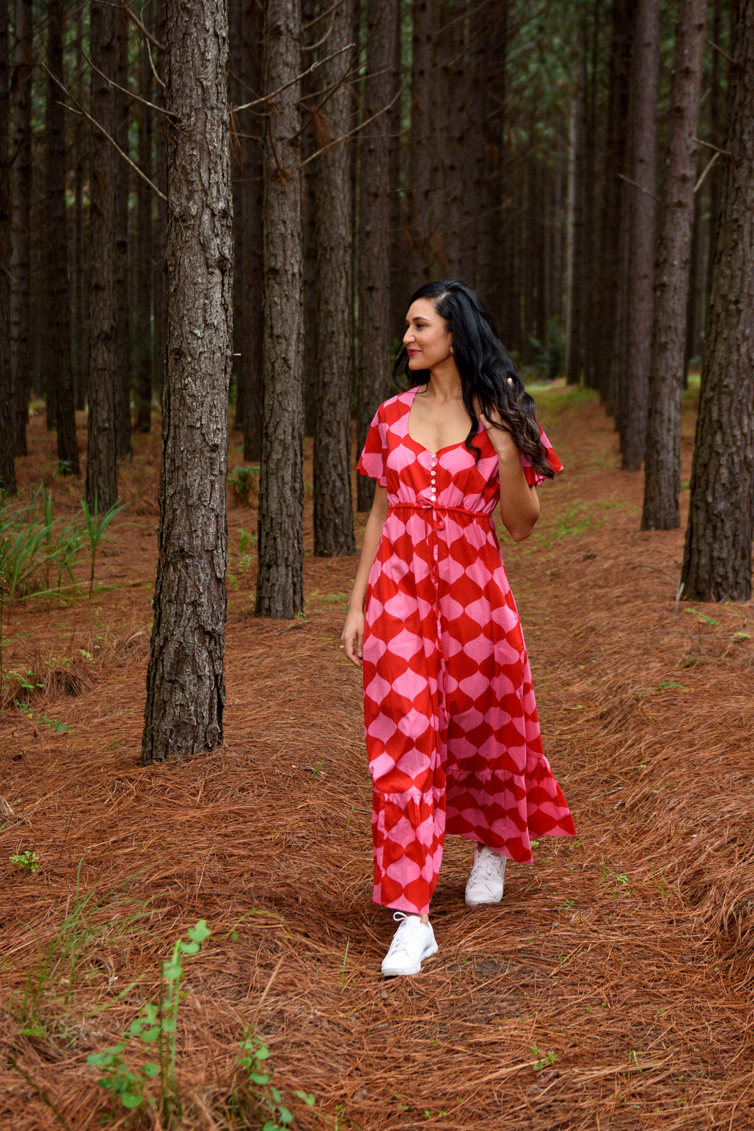 Brooke Dress — Vixon Red