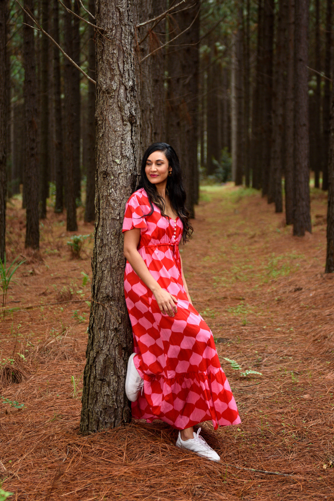 Brooke Dress — Vixon Red