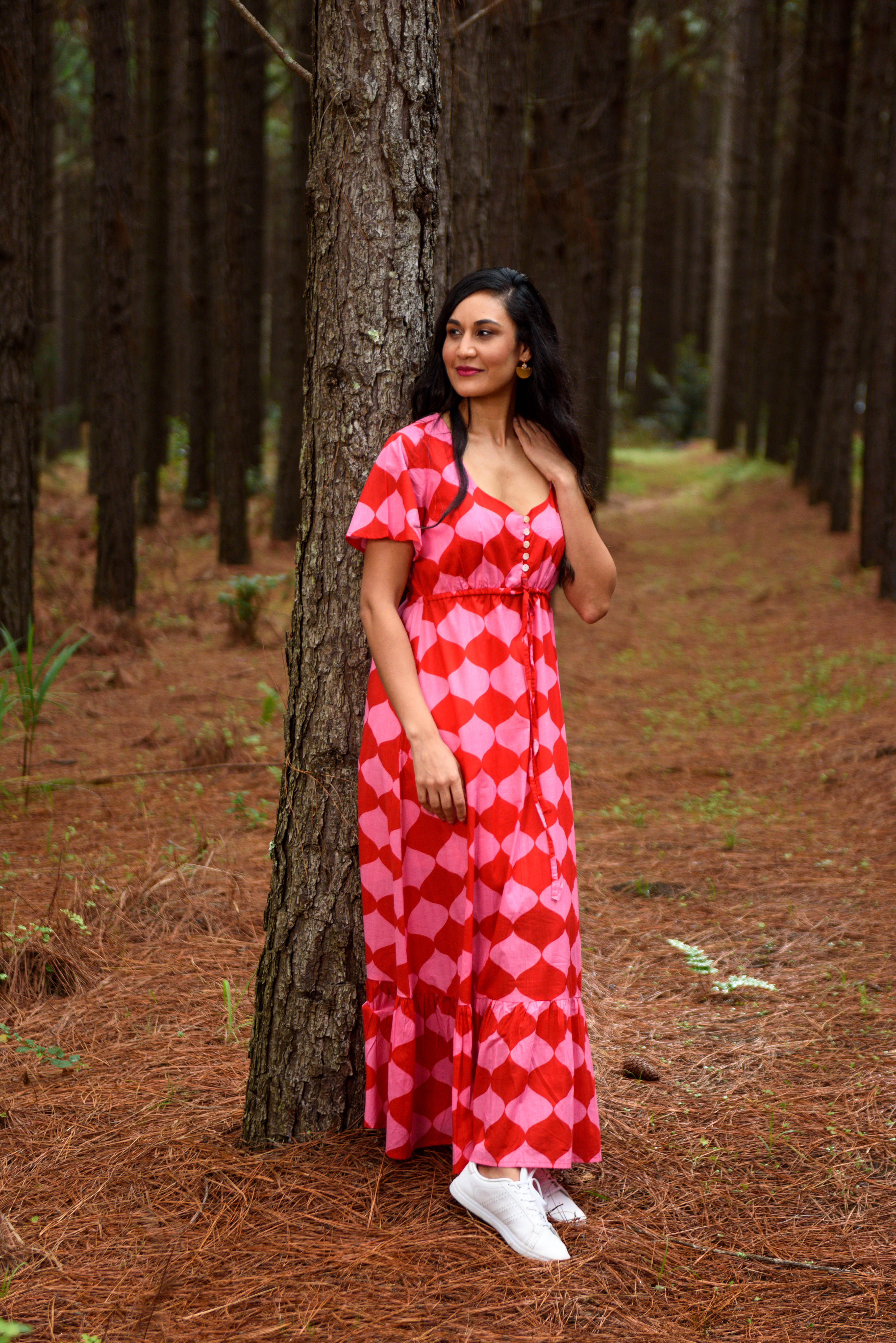 Brooke Dress — Vixon Red – The Red Tulip