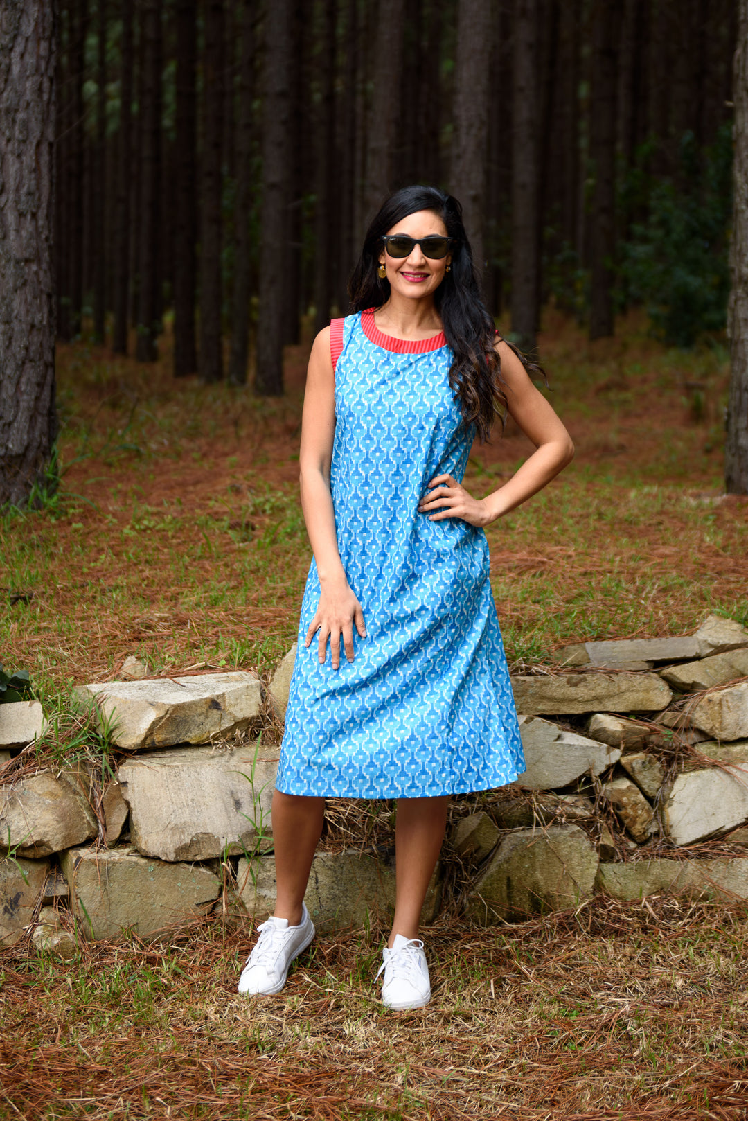 Llyn Dress — Doozy Blue