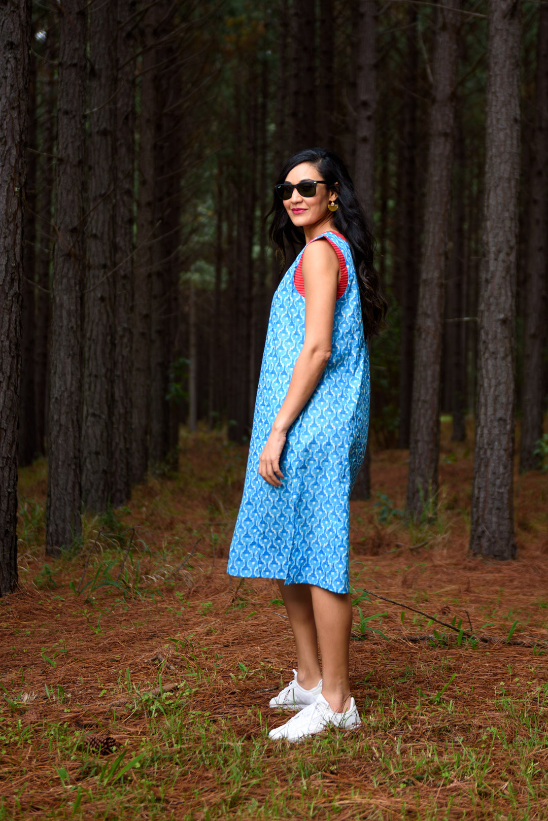 Llyn Dress — Doozy Blue