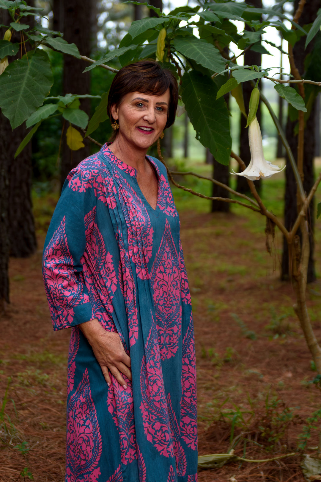 Mickey Wrap Dress — Emperor Teal