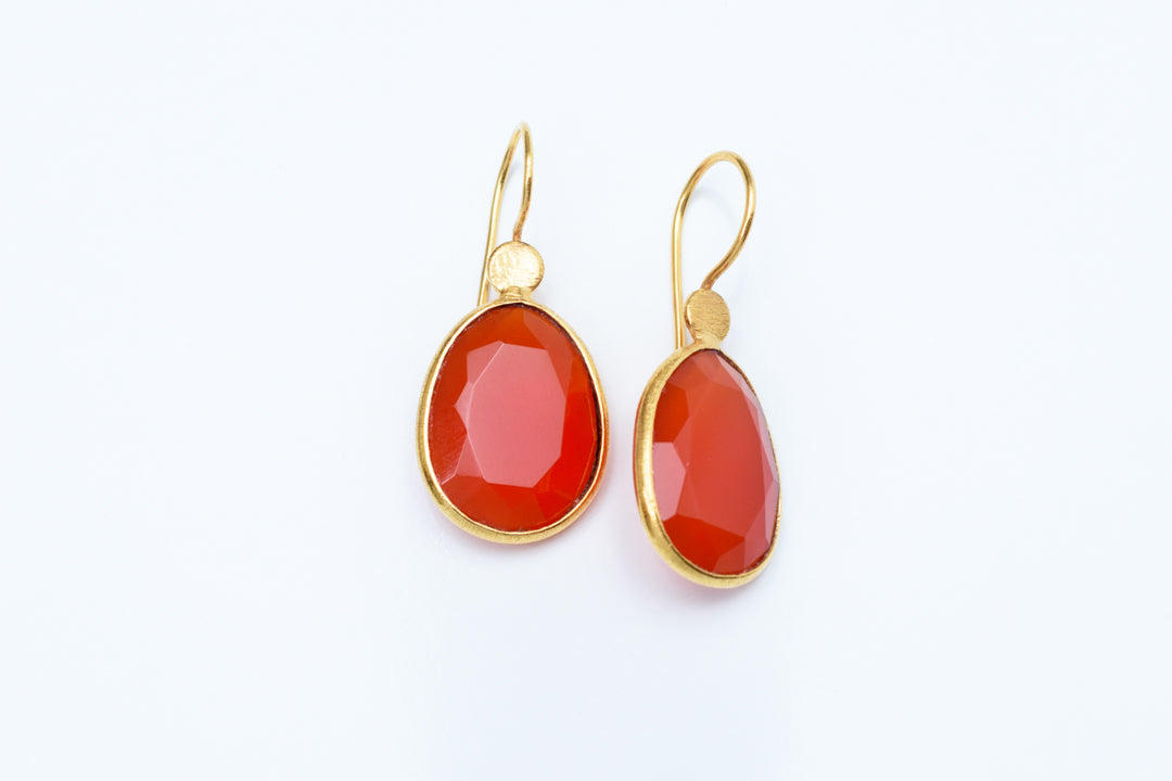 Faith Oval Earrings - Coraline