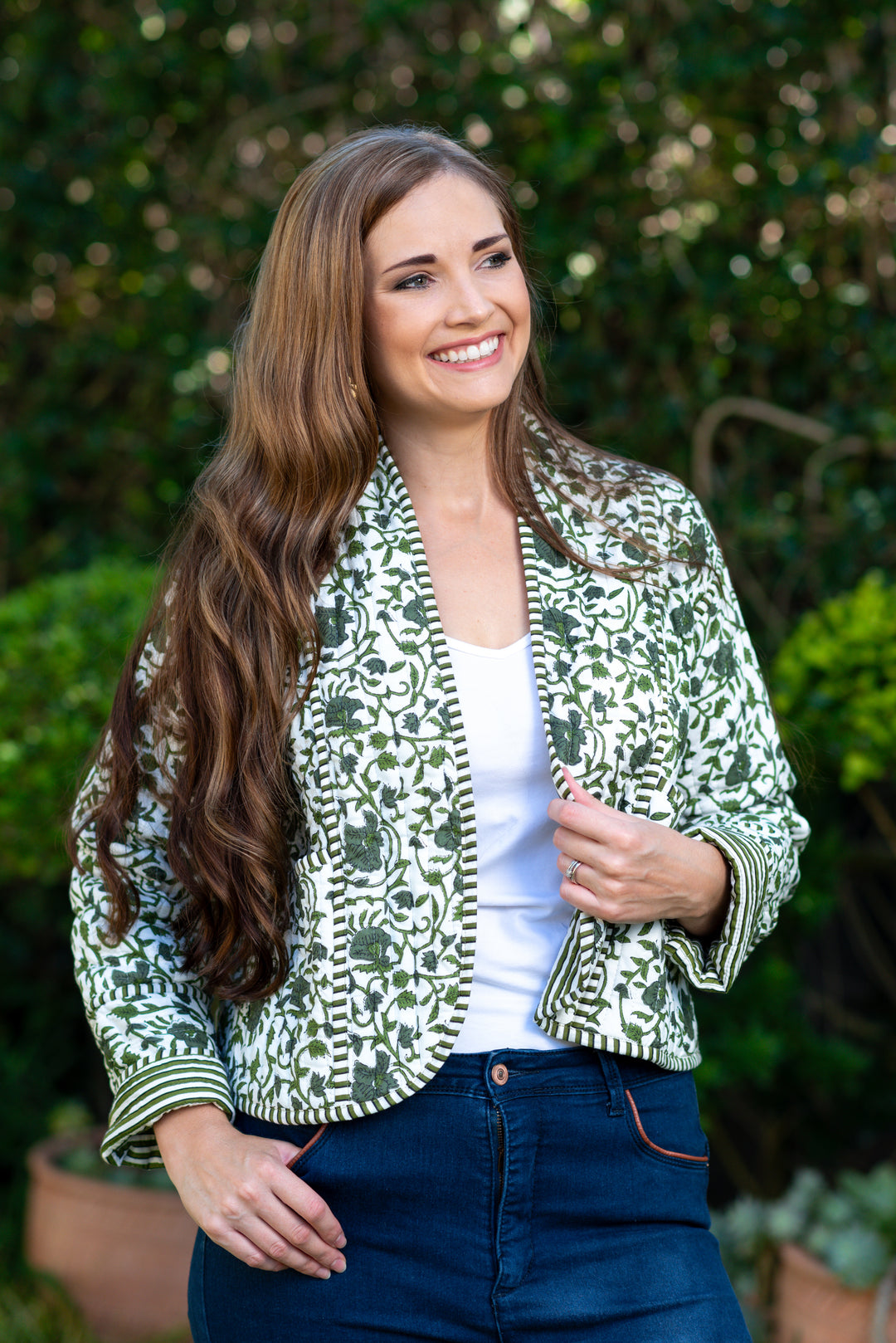 Beckham Reversible Padded Jacket - Olive Garden
