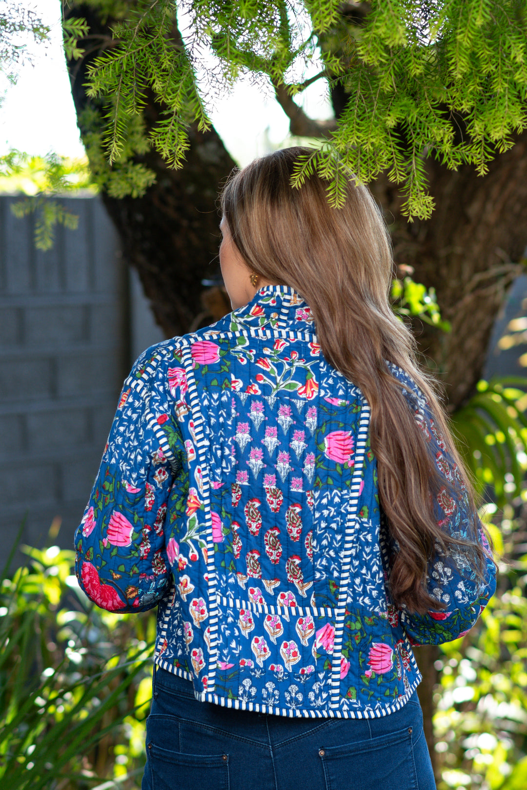 Beckham Reversible Padded Jacket - Midnight Garden