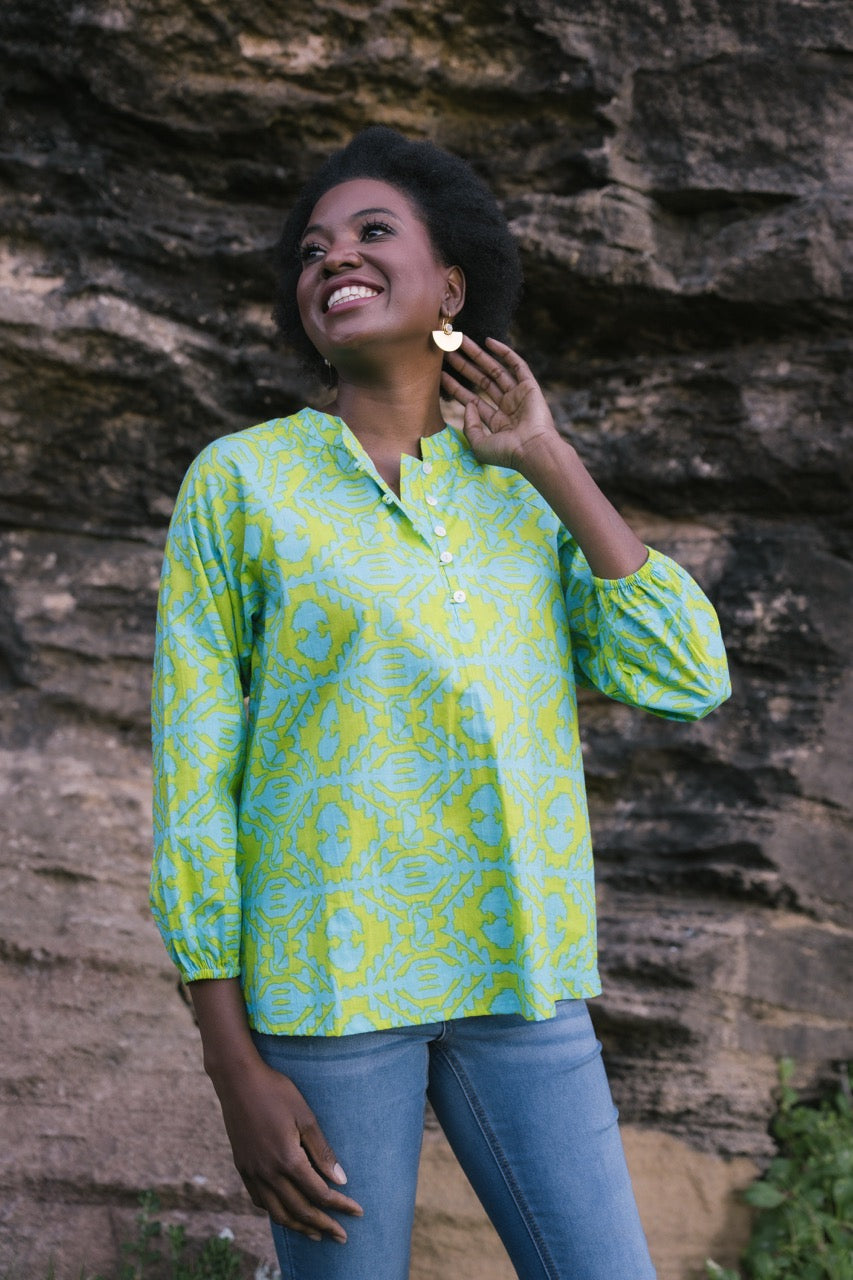 Paula Top Persian Lime