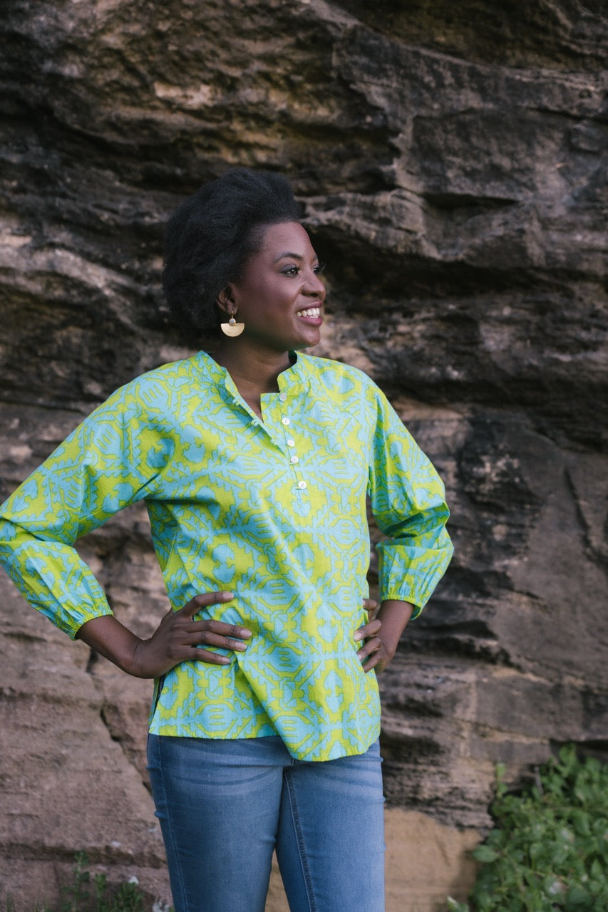 Paula Top Persian Lime