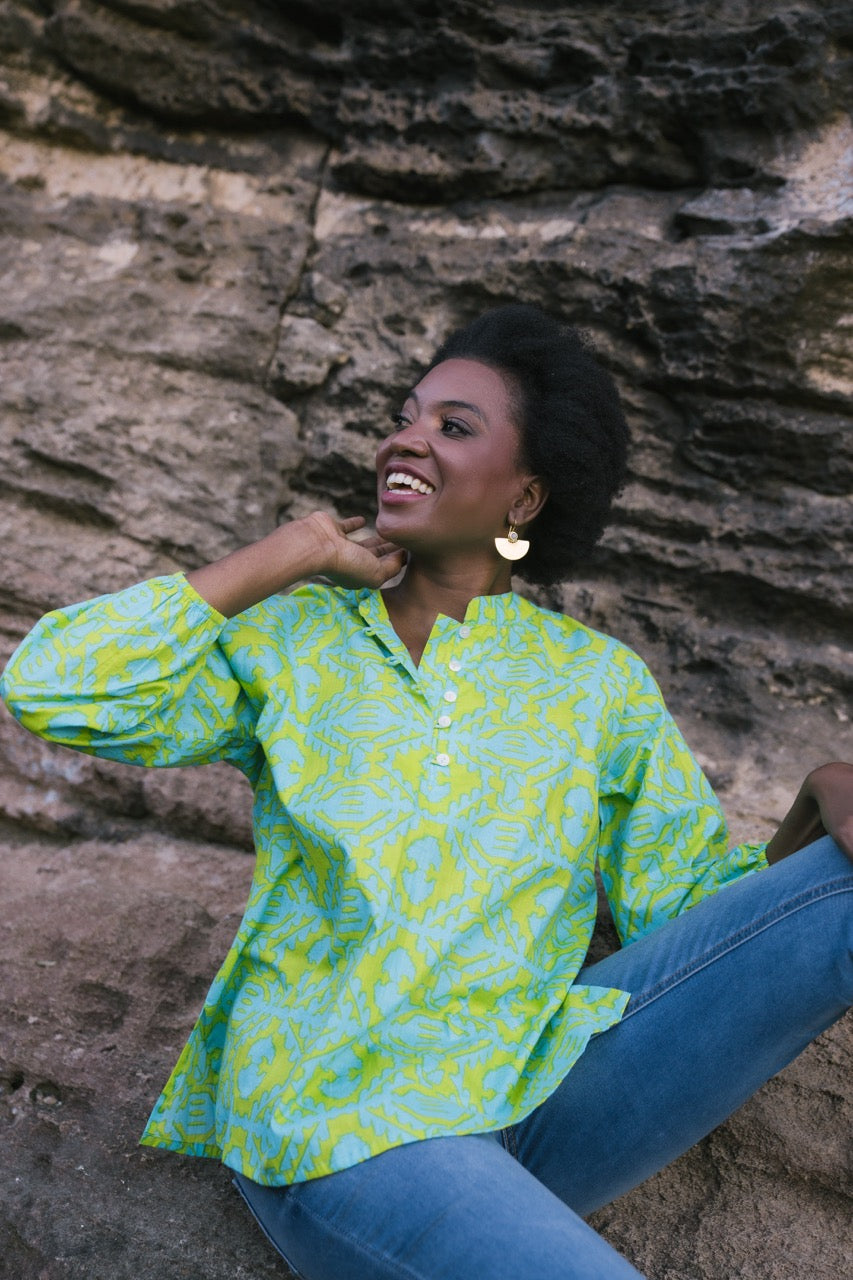 Paula Top Persian Lime