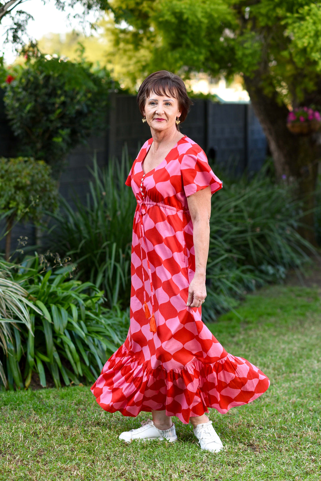 Brooke Dress — Vixon Red