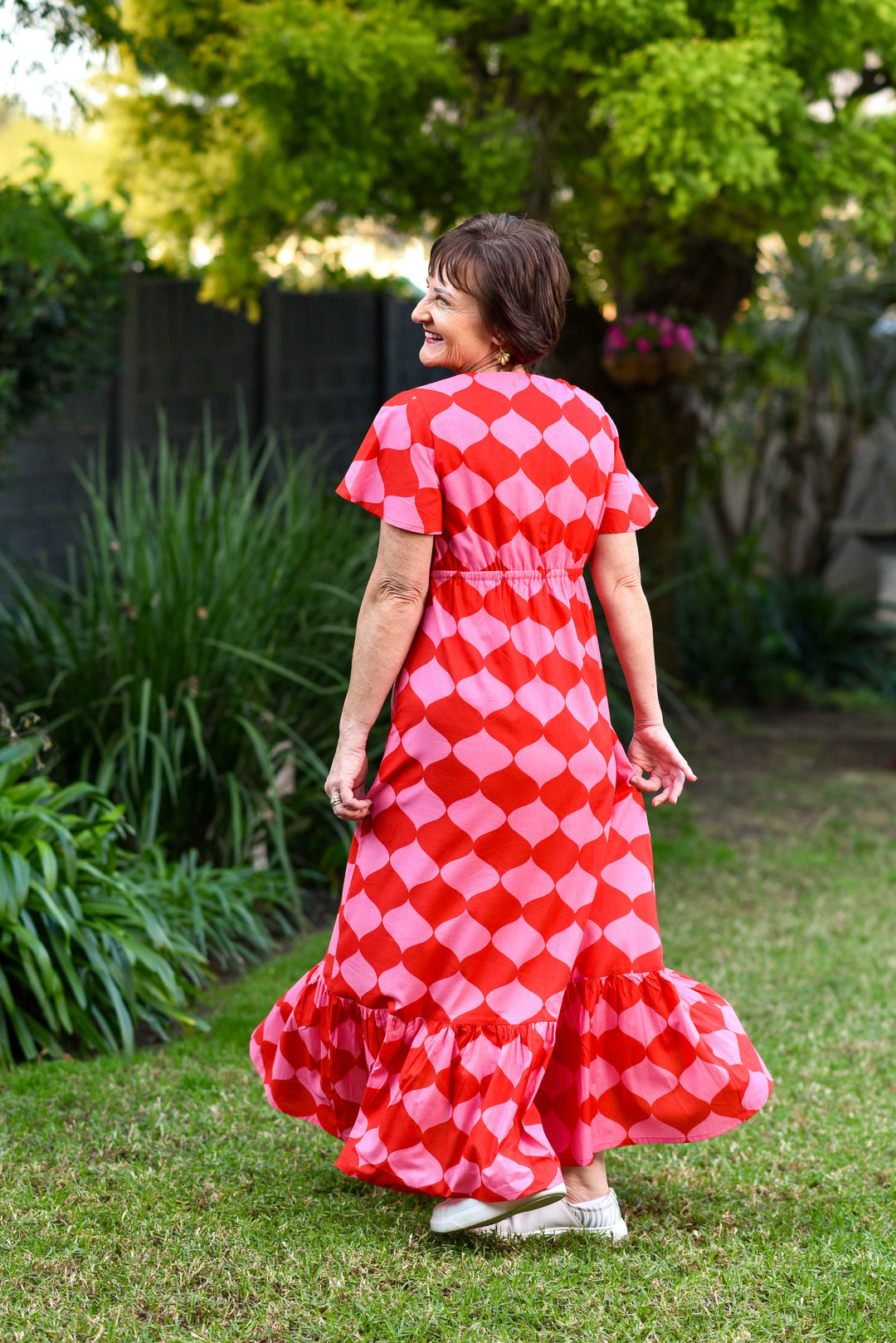 Brooke Dress — Vixon Red