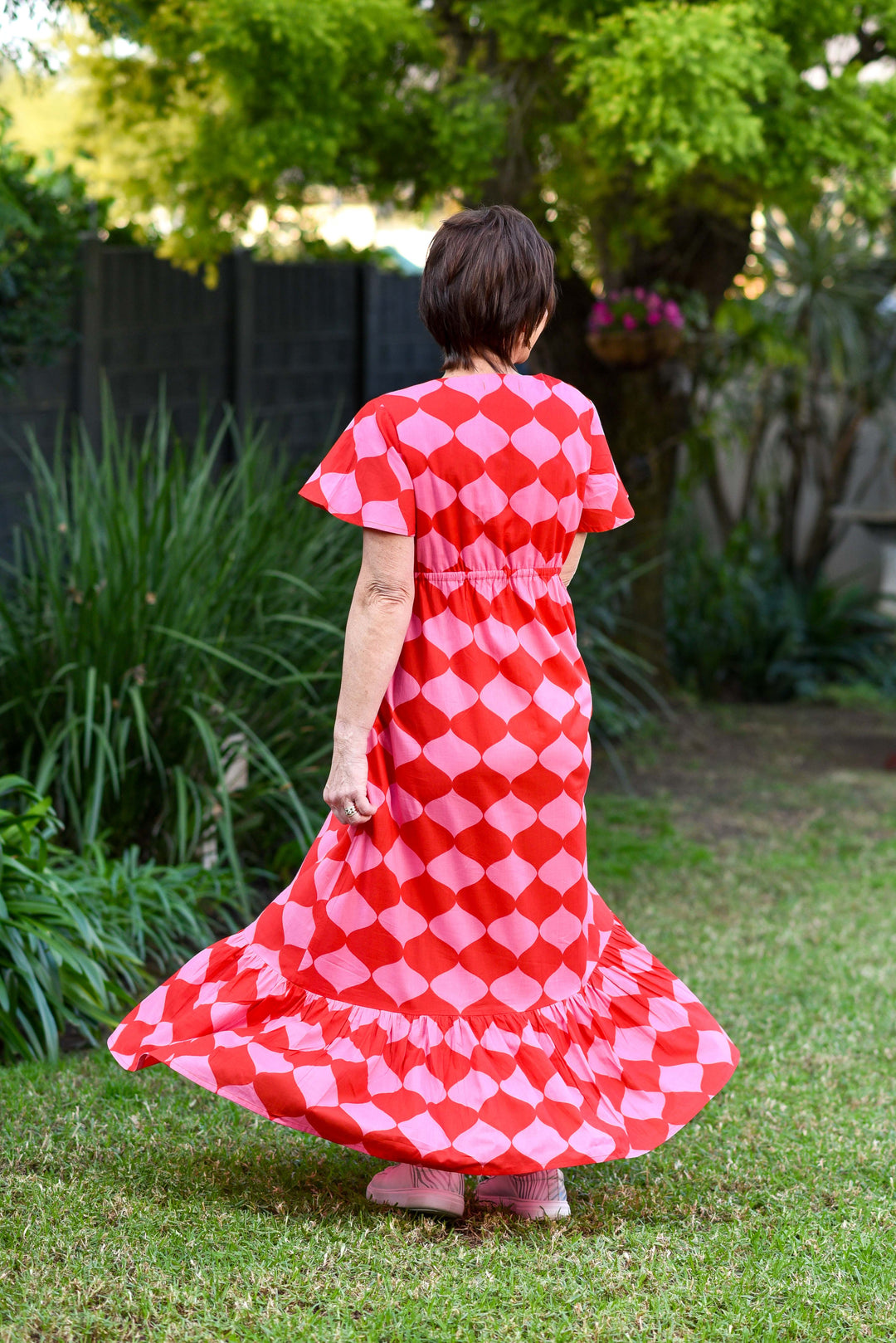 Brooke Dress — Vixon Red