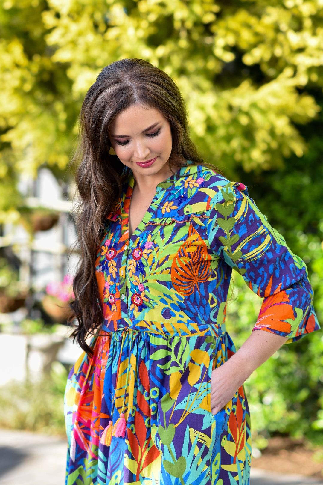 Eden Dress - Rainforest