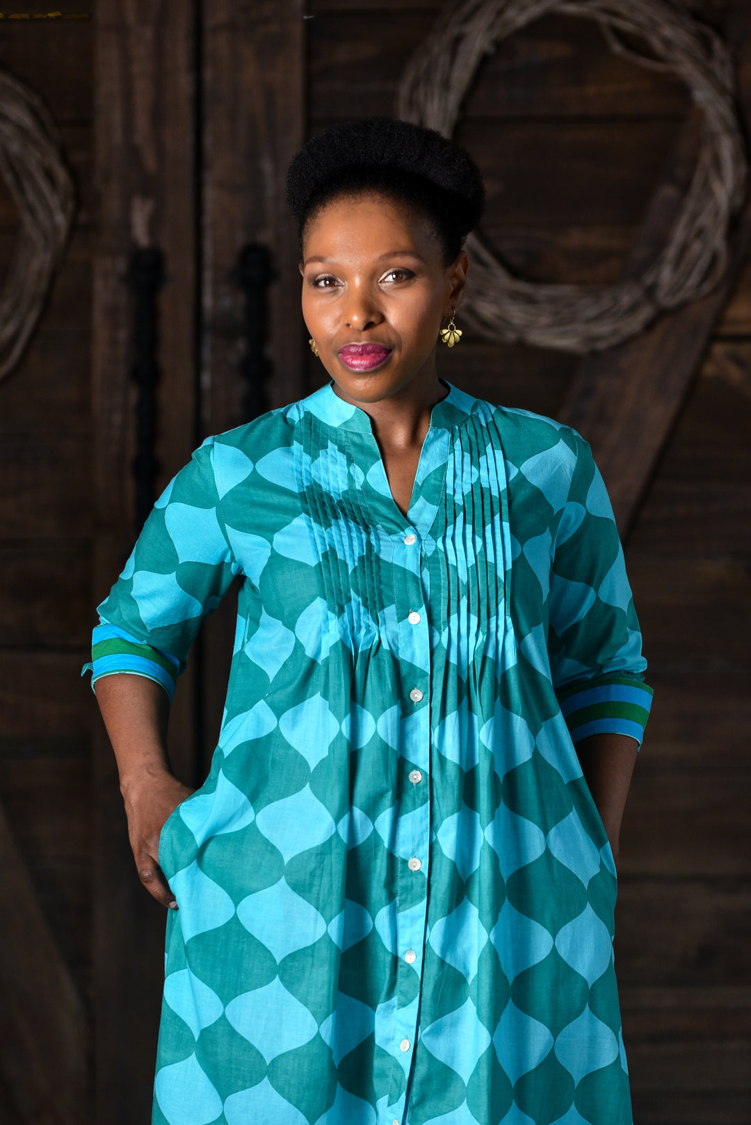 Sonja Dress — Vixon Green