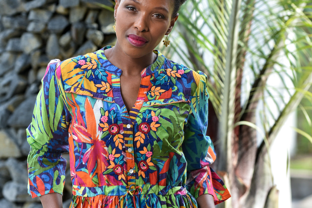 Eden Dress - Rainforest